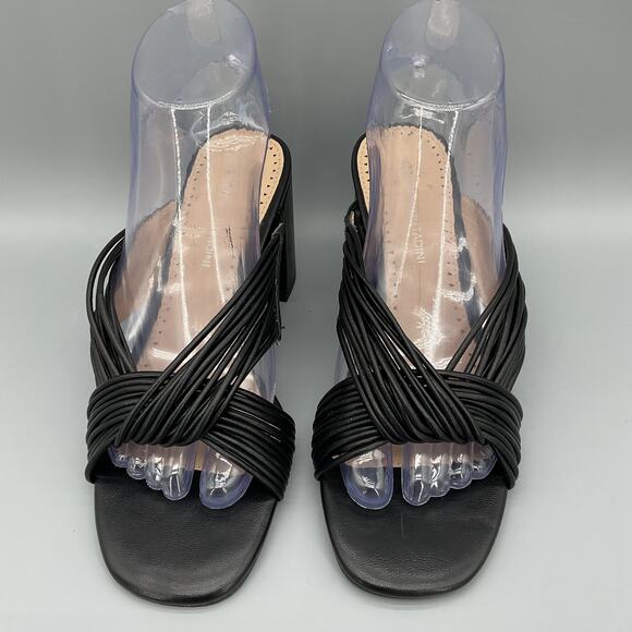 NEW Adrienne Vittadini Women’s Annalee Block Heel Mule Sandals Black Size 7M - Picture 3 of 10